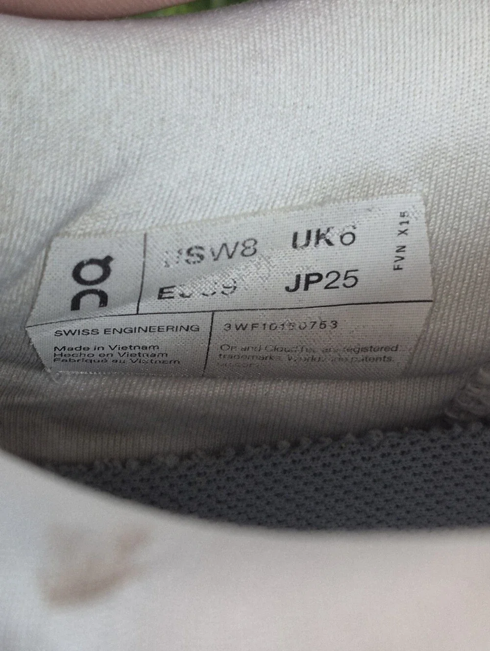 On The Roger Pro Women’s Size 8 White Gray Tennis Court Shoes Sneakers